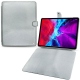 가죽 커버 Apple iPad Pro 12.9" (2020) - Platinium ( Pantone 877C ) 