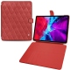 Lederschutzhülle Apple iPad Pro 12.9" (2020) - Cerise vintage - Couture