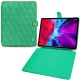 Housse cuir Apple iPad Pro 12.9" (2020) - Menthe vintage - Couture