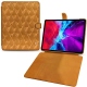 Housse cuir Apple iPad Pro 12.9" (2020) - Or Maïa - Couture
