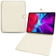 Housse cuir Apple iPad Pro 12.9" (2020) - Blanc PU