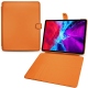Apple iPad Pro 12.9" (2020) leather case - Orange PU