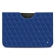 Custodia in pelle Apple iPad Pro 11" (2020) - Bleu océan - Couture ( Nappa - Pantone 293C ) 