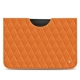 Apple iPad Pro 11" (2020) leather pouch - Orange - Couture ( Nappa - Pantone 1495U ) 