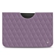 Lederschutzhülle Apple iPad Pro 11" (2020) - Lilas - Couture ( Nappa - Pantone 2645U ) 