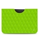 Apple iPad Pro 11" (2020) leather pouch - Vert fluo - Couture