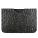 Custodia in pelle Apple iPad Pro 11" (2020) - Autruche nero