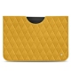 Pochette cuir Apple iPad Pro 11" (2020) - Jaune soulèu - Couture