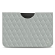 Custodia in pelle Apple iPad Pro 12.9" (2020) - Gris - Couture ( Nappa - Pantone W428C ) 