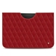 Funda de piel Apple iPad Pro 12.9" (2020) - Rouge - Couture ( Nappa - Pantone 199C ) 