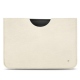 Capa em pele Apple iPad Pro 12.9" (2020) - Blanc escumo