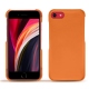 Capa em pele Apple iPhone SE (2020) - Orange ( Nappa - Pantone 1495U ) 