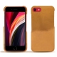 レザーケース Apple iPhone SE (2020) - Or Maïa ( Pantone 871C ) 