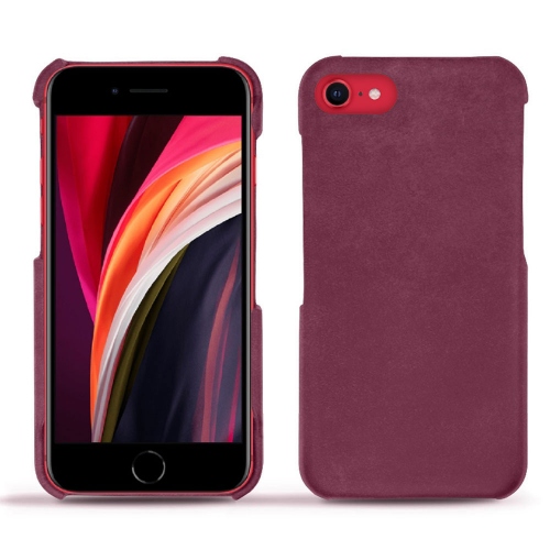 Le migliori custodie in pelle per Apple iPhone SE (2020/2022)Prune vintage ( Pantone #612434 ) 
