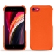 Funda de piel Apple iPhone SE (2020) - Orange fluo
