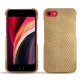 レザーケース Apple iPhone SE (2020) - Serpent sabbia