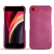 Capa em pele Apple iPhone SE (2020) - Serpent ciclamino