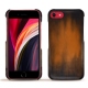 Capa em pele Apple iPhone SE (2020) - Marron Patine