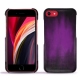 Capa em pele Apple iPhone SE (2020) - Violet Patine
