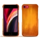 Funda de piel Apple iPhone SE (2020) - Orange Patine