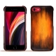 レザーケース Apple iPhone SE (2020) - Fauve Patine