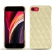 Capa em pele Apple iPhone SE (2020) - Beige - Couture ( Nappa - Pantone 7502C ) 