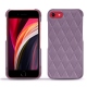 Capa em pele Apple iPhone SE (2020) - Lilas - Couture ( Nappa - Pantone 2645U ) 