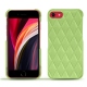 Custodia in pelle Apple iPhone SE (2020) - Vert olive - Couture ( Nappa - Pantone 578U ) 