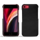 Apple iPhone SE (2020) leather cover - Negre poudro