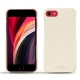 レザーケース Apple iPhone SE (2020) - Blanc PU