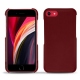 Capa em pele Apple iPhone SE (2020) - Rouge Veggie