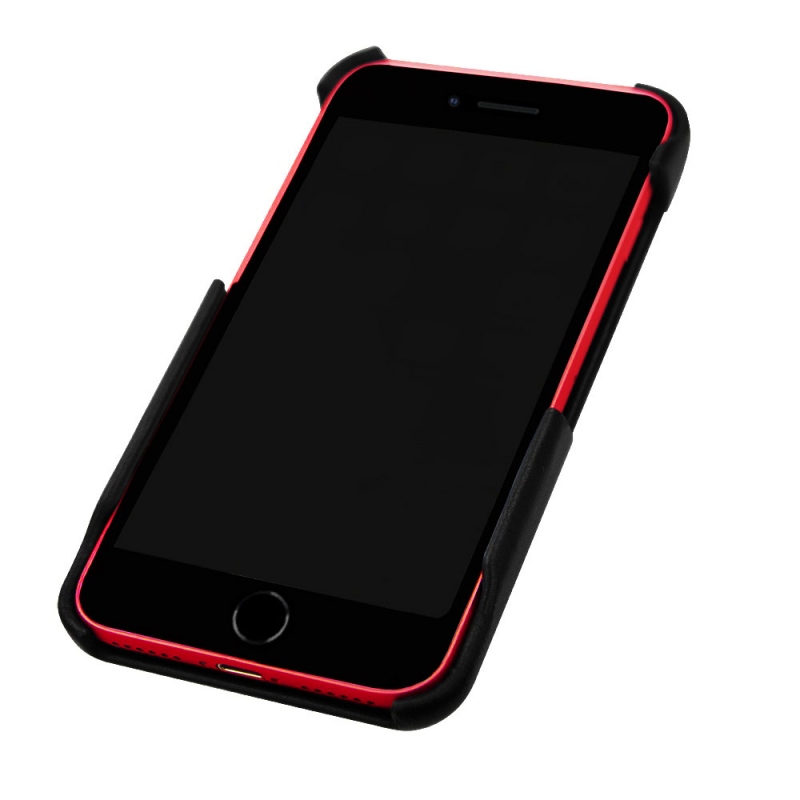 Carcasa Apple para iPhone SE 2020 Cuero Negro