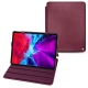 Housse cuir Apple iPad Pro 12.9" (2020) - Prune vintage ( Pantone 512C ) 
