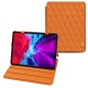 Housse cuir Apple iPad Pro 12.9" (2020) - Orange - Couture ( Nappa - Pantone 1495U ) 