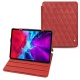 Housse cuir Apple iPad Pro 12.9" (2020) - Cerise vintage - Couture