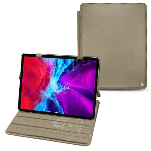 Des housses en cuir haut de gamme pour iPad Pro 12,9’’ 2020Darboun sabla ( Pantone #BCB1A1 )