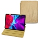 硬质真皮保护套 Apple iPad Pro 12.9" (2020) - Serpent sabbia