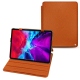 Apple iPad Pro 12.9" (2020) leather case - Orange vibrant