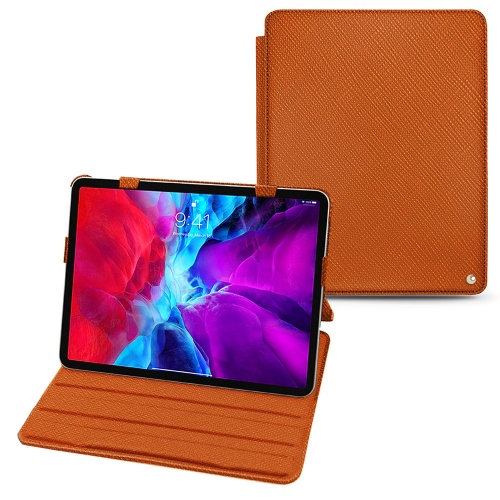 Estuches de cuero de primera calidad para el iPad Pro 12.9'' 2020Orange vibrant ( Pantone #e36b39 ) 