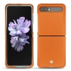 Custodia in pelle Samsung Galaxy Z Flip - Orange ( Nappa - Pantone 1495U ) 