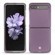 가죽 커버 Samsung Galaxy Z Flip - Lilas ( Nappa - Pantone 2645U ) 