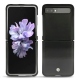 Coque cuir Samsung Galaxy Z Flip - Onyx (Black ) 