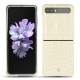 가죽 커버 Samsung Galaxy Z Flip - Crocodile milk