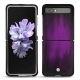 Lederschutzhülle Samsung Galaxy Z Flip - Violet Patine