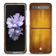 가죽 커버 Samsung Galaxy Z Flip - Doré Patine