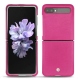 Samsung Galaxy Z Flip leather cover - Rose BB