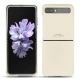 Capa em pele Samsung Galaxy Z Flip - Blanc PU