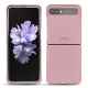 Lederschutzhülle Samsung Galaxy Z Flip - Rose PU