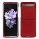 Custodia in pelle Samsung Galaxy Z Flip - Rouge PU