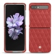 Funda de piel Samsung Galaxy Z Flip - Cerise vintage - Couture